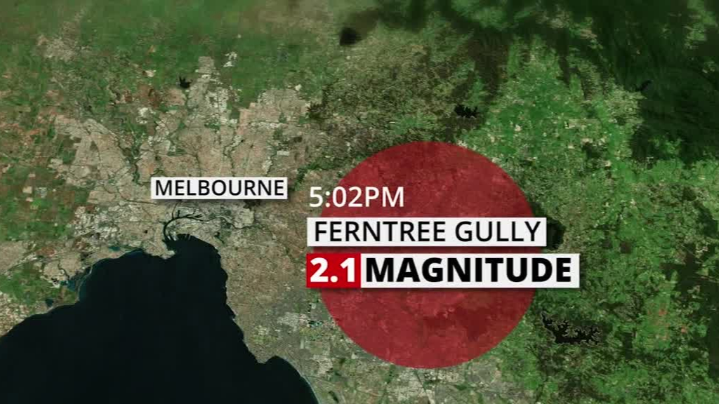 Melbourne's east rattled by 2.3-magnitude earthquake